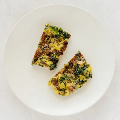 Sausage & Wild Mushroom Frittata