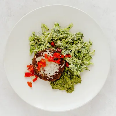 Pesto Turkey Burger